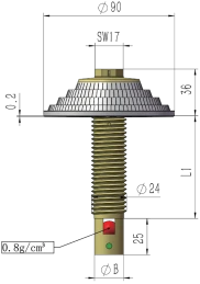 Long handle dual flow filter nozzles