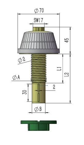 Normal filter nozzles
