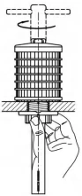 Normal filter nozzles